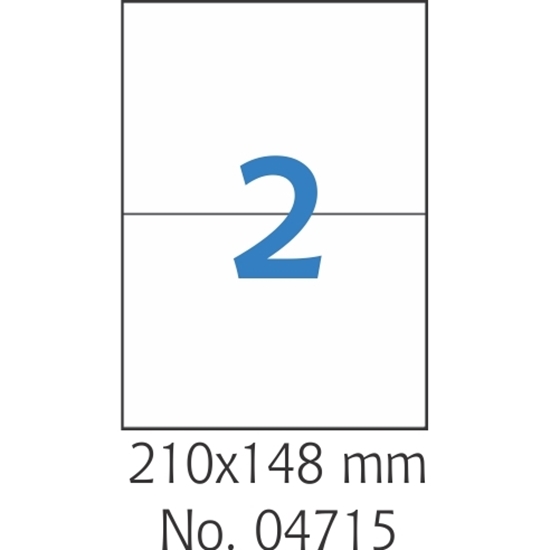 Слика на Етикети 04715 А5/100 210*148 Мулти 3