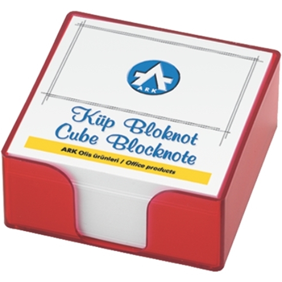 Слика на Коцка со ливчиња Бела, Ark, 567-1, 9*9*5цм