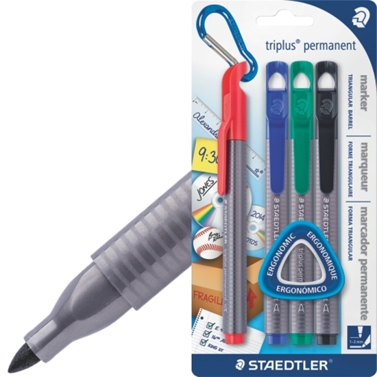 Слика на Маркер, 4/1, Staedtler, Triplus®, 3452-S BK