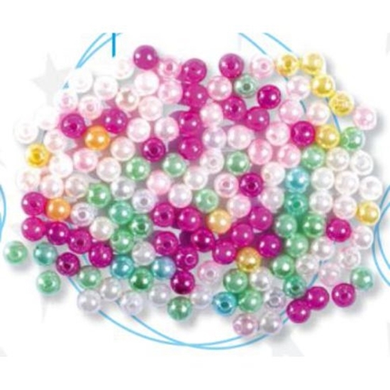 Слика на Монистри, Бисерни, Бо Боја, 6мм, 30гр, Statovac, 137506