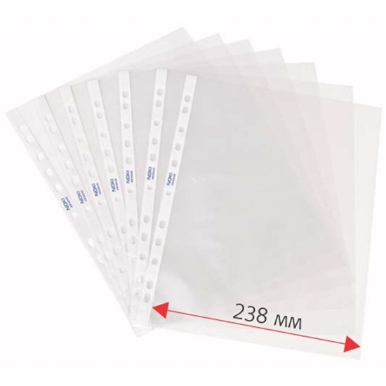 Слика на Папка УР, А4, 1/100, 65 микрони, Noki, 4830HD, кристал