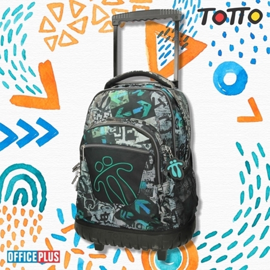 Слика на Ранец, 2 тркала, 4 патенти, Totto, Morral Renglon 6Bw, 0581248
