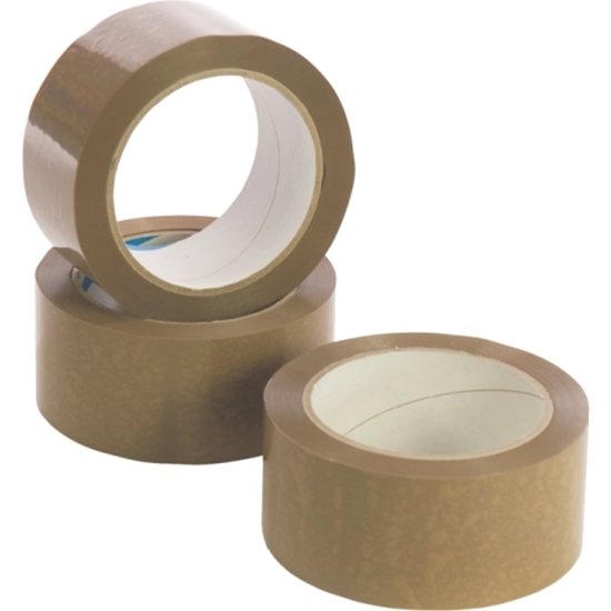 Слика на Селотејп, 48мм*50м, Amphora, Мат, 21008, Кафеава