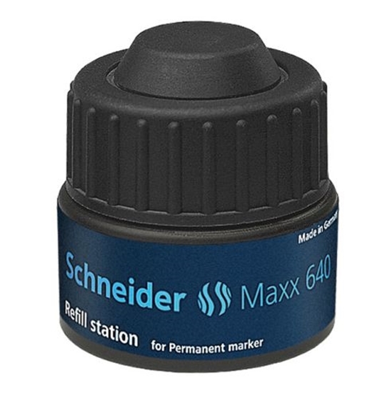 Слика на Мастило, Schneider, Refill station Maxx 640, 164001, Црна