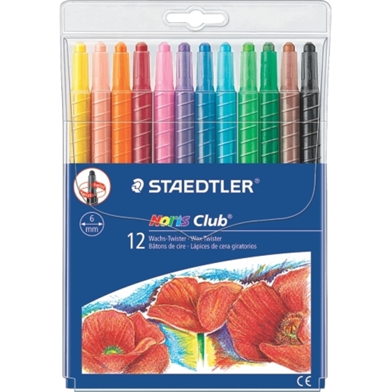 Слика на Бои Восочни, Сет 12/1, Staedtler, Noris®, 221 NWP12