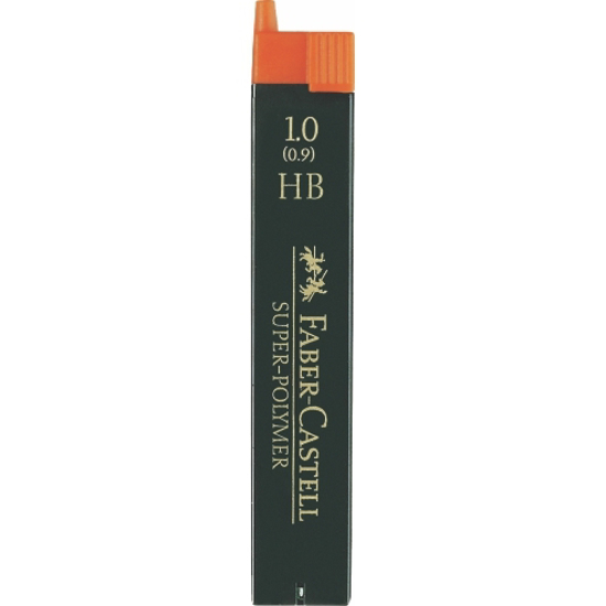 Слика на Мини, за патент молив, 1.0мм-0.9мм, Faber Castell, HB 120900, 06077, Зелена