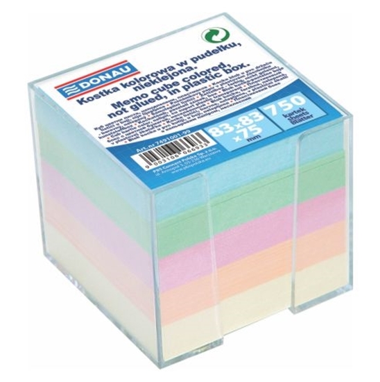 Слика на Ливчиња во боја, ПВЦ кутија, 750 листови, 92*92*82 мм, PBS, 7491001-99