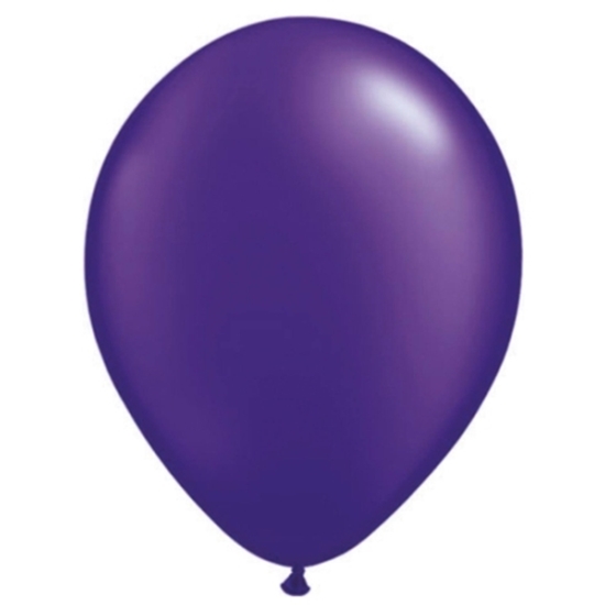 Слика на Балон, Pearl Quartz Purple, Ф 13 цм, Folat, Latex Balloons, 43593Q, Виолетова
