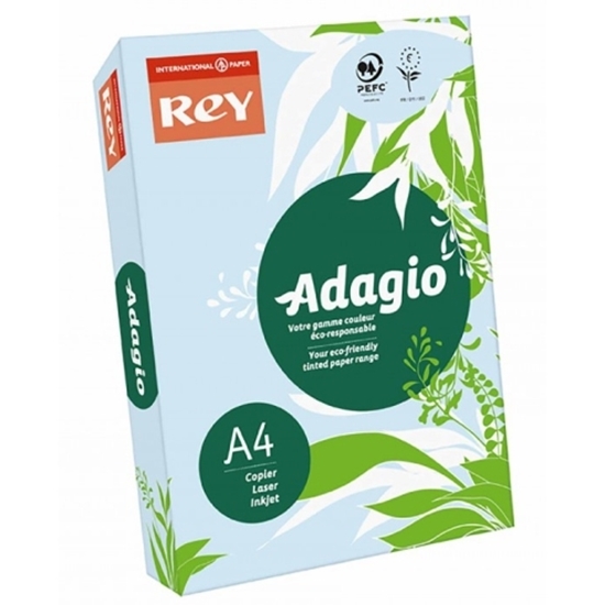 Слика на Фотокопирна Хартија, Adagio, А4 80Гр.1/500, BB48 Пастелна сина