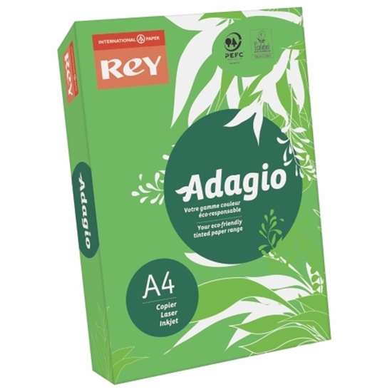 Слика на Фотокопирна Хартија, Adagio, А4 80Гр.1/500, DG52 Интензивна зелена