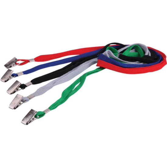 Слика на Врвка за беџ со штипка,1цм,, Ark, 854, црвена