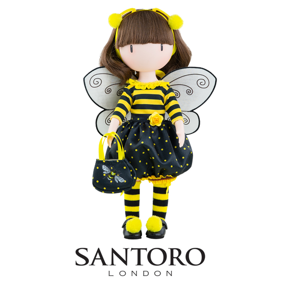 Слика на Кукла, 32цм, Bee-Loved, 3Y+, Paola Reina, Santoro's Gorjuss, 04919