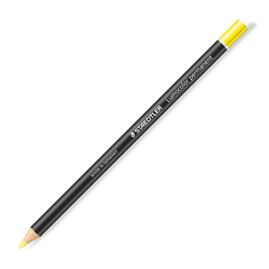 Слика на Боица дрвена, Staedtler, Lumocolor® permanent glasochrom, 108 20-1, Жолта