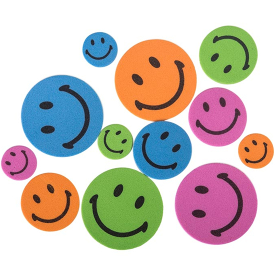 Слика на Декорации, Smiley, Ева Пена, 1/12, Statovac, Junior, Crafty Shapes, 137314