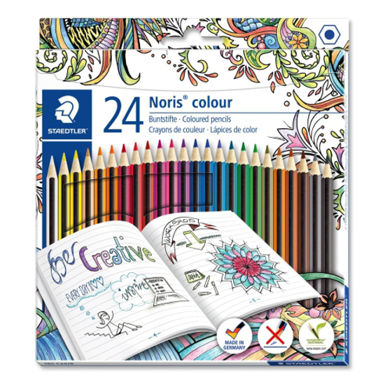Слика на Бои дрвени, Сет 1/24, Staedtler, Noris® colour, 185 C24JB / 185 C24