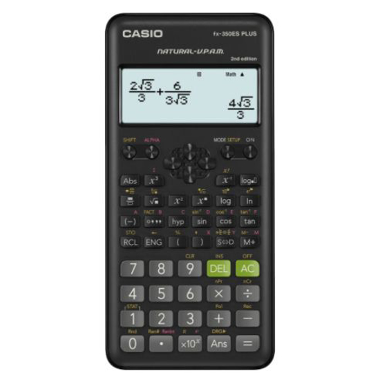 Слика на Калкулатор, Математички, Casio, FX-350ESPLUS-2SETD, Црна