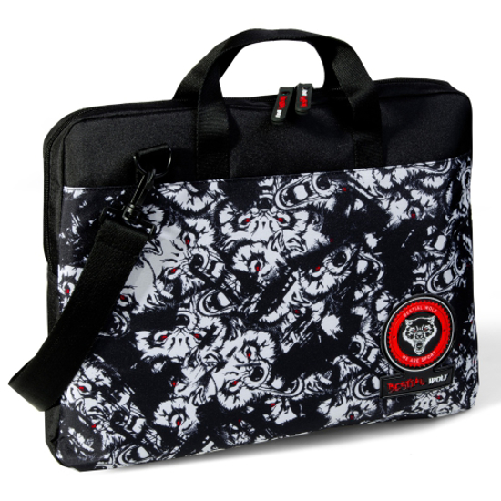 Слика на Чанта, За Лаптоп, 1 Патент, Busquets, Bestial Wolf, 18.771.04600, 38*30*6цм