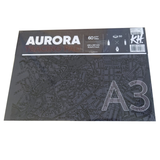Слика на Хартија за цртање, A3, 50 листови, 60гр., Aurora, 599001300