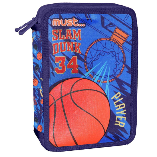 Слика на Несесер полн, 2 патенти, Slam dunk, Diakakis, Must, 000584129, 15*21*5цм
