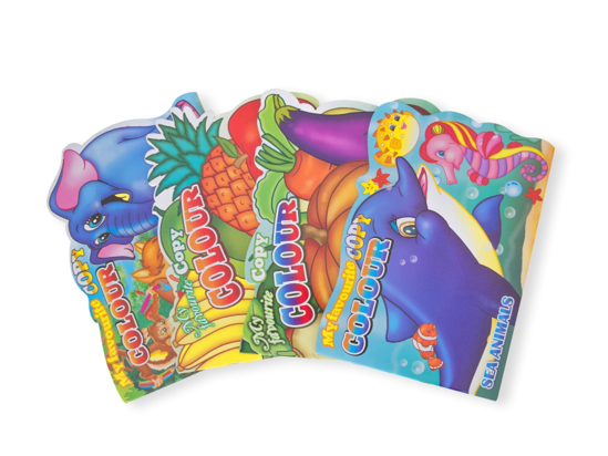 Слика на Боенка, А4, 8 листови, Микс дезени, Statovac, Shaped, 718008