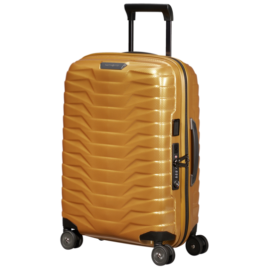 Слика на Куфер, 4 тркала, Samsonite , Proxis Spinner, 126035/6856, 55*40*23цм, Златна