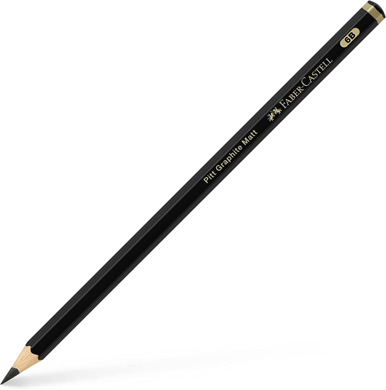 Слика на Молив графитен, 6B, Faber Castell, Pitt graphite Matt, 115206