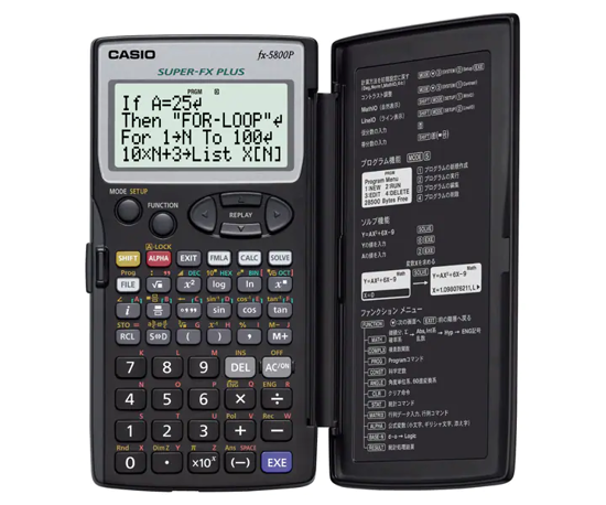 Слика на Калкулатор, Математички, Casio, FX-5800P-S-EH, Црна