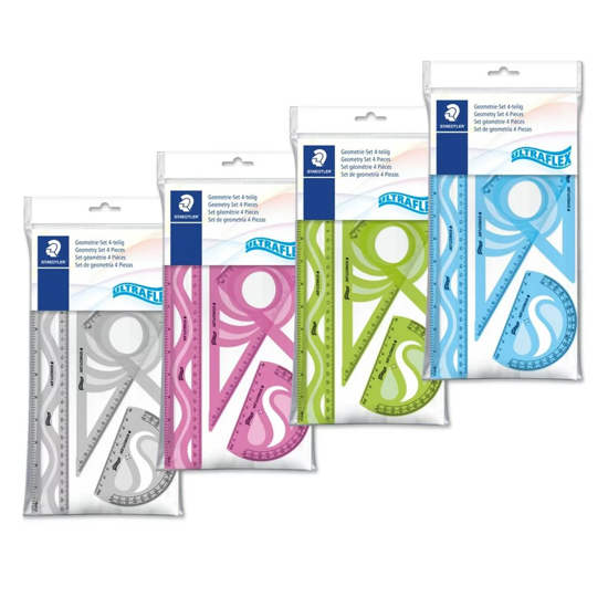 Слика на Линијар, Геометриски сет, 1/4, Флексибилен, Staedtler, 569PB4UF-S, Микс