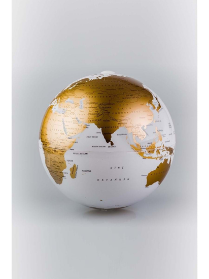 Слика на Глобус, Ротирачки, 15цм, Англиски, Gurbuz, 42155, Златна