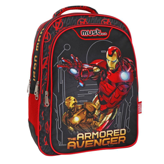 Слика на Ранец, 3 Патенти, LED lights, Must, The Armored avengers, 000506084, 32*43*18цм