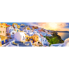 Слика на Сложувалка, Sunset in Santorini,Greece,1000 парчиња, 97*34, Trefl,Panorama,29054