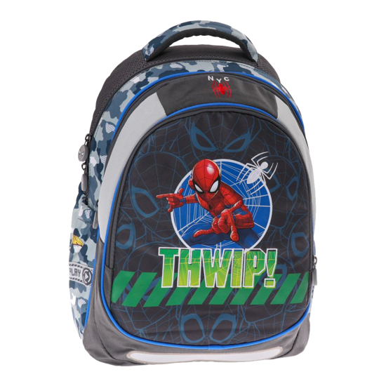 Слика на Ранец, 3 Патенти, Spiderman, Anatomski M, ТHWIP, Play, Maxx , 326026, 31*41*21цм