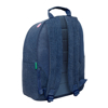 Слика на Ранец, 2 Патенти, Safta, Benetton, 642415819, 31*41*16цм, Сина