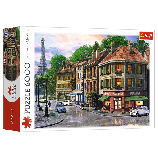 Слика на Сложувалка, Street of Paris, 6000 парчиња, 136*96цм, 3y+, Trefl, Premium, 65001