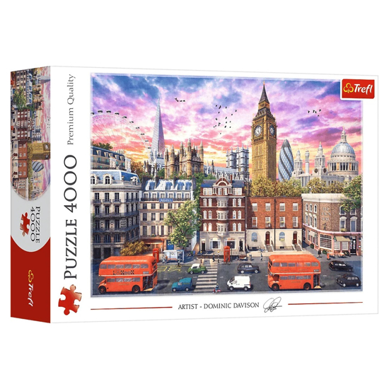 Слика на Сложувалка, Walking around London, 4000 Парчиња, 3+, Trefl, 45010