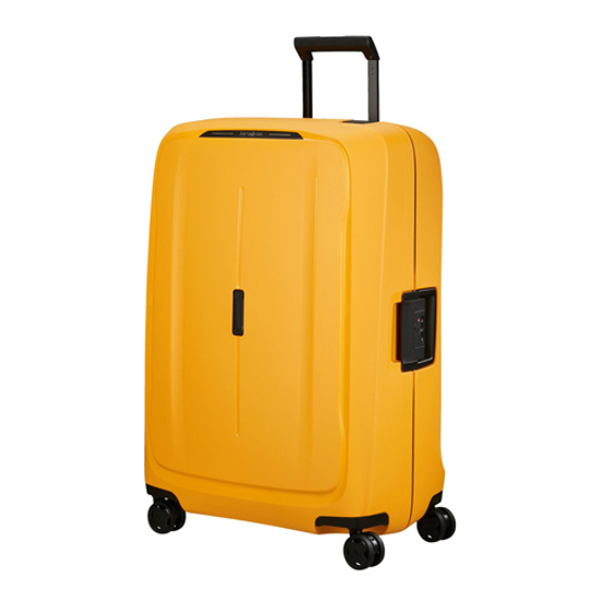 Слика на Куфер, 4 Тркала,Тврда, Samsonite, ESSENS SPINER, 146912/4702, 75x52x33 цм,Жолта