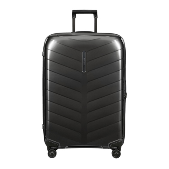 Слика на Куфер, 4 Тркалца, Тврд, Samsonite, ATTRIX SPINNER, 146119/1009, 51*75*30цм, Црна