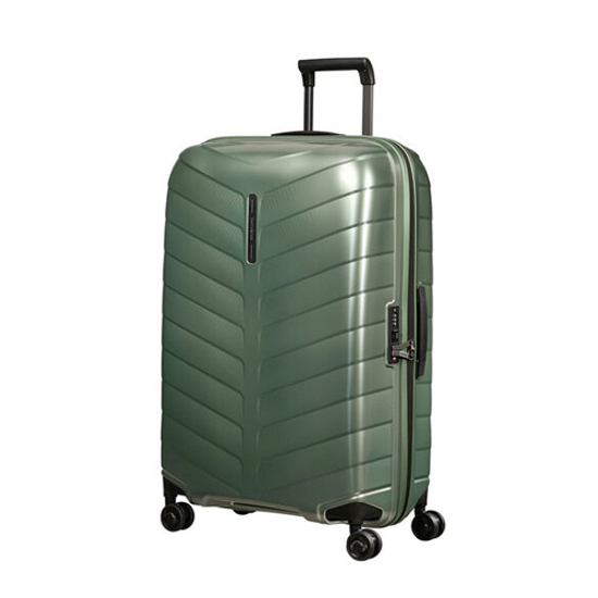 Слика на Куфер,4 Тркалца ,Тврд, Samsonite, ATTRIX SPINNER, 146119/А204, 51*75*30цм,Зелена