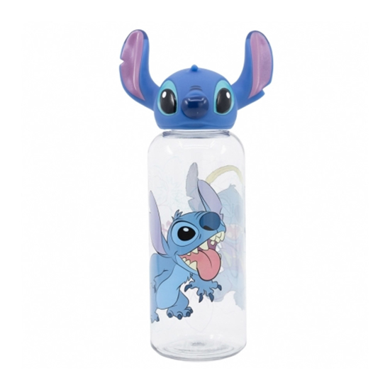 Слика на Шише, 560мл, Пластично, 3Д, Стич, Stor S.L., Stitch, 74860, 7*25*7цм