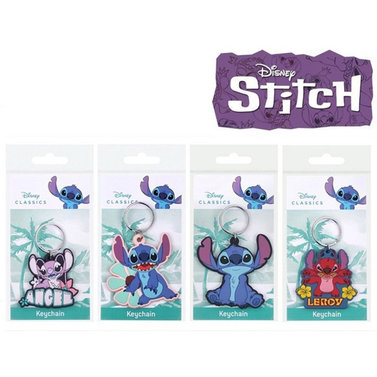 Слика на Приврзок за клучеви, Lilo and Stitch, 1/1, Dinotoys, Disney, 13267, 8*8*0цм