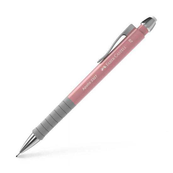 Слика на Патент молив, 0,7мм, Faber Castell, Apollo, 232701/232711, Розева