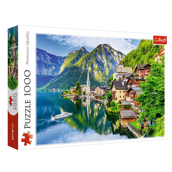 Слика на Сложувалка, Hallstatt Austria, 1000 Парчиња, 68*48цм, 3+, Trefl, Premium, 10670