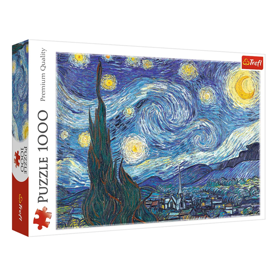 Слика на Сложувалка, The Starry Night, 1000 Парчиња, 68*48цм, 3+, Trefl, 10560