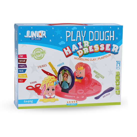 Слика на Тесто, За моделирање, Со калапи, Фризер, Junior, Play dough, 130778, Микс