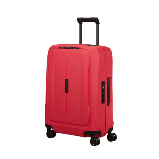 Слика на Куфер, 4 Тркала, Тврд, Samsonite, ESSENS SPINER, 146909/А011, 55*40*20цм, Црвена