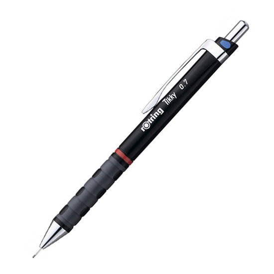 Слика на Патент молив, 0,7 мм, Rotring, Tikky, R1904696, Црна