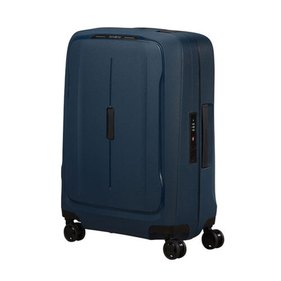 Слика на Куфер, 4 Тркала, Тврда, Samsonite, ESSENS SPINER, 146909/1549, 55*40*20цм, Сина