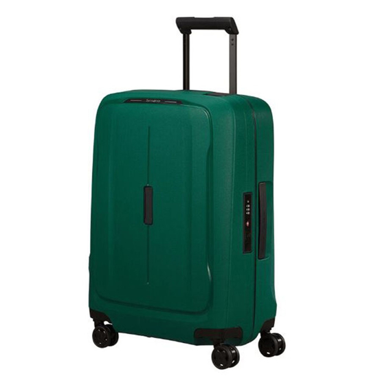 Слика на Куфер, 4 Тркала, Тврда, Samsonite, ESSENS SPINER, 146909/4705, 55*40*20цм,Зелена