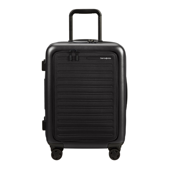 Слика на Куфер, 4 Тркалца, Тврда, Samsonite, STACKD, 135418/1041, 40*55*20цм, Црна