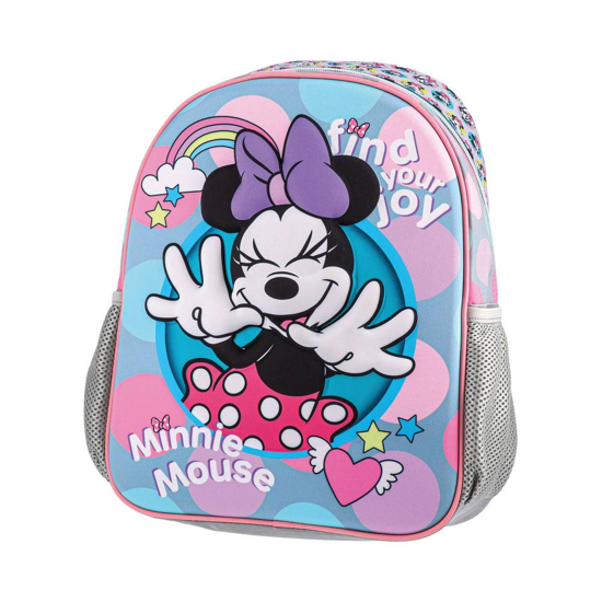 Слика на Ранец,1 патент, 3D,find your joy,Minnie Mouse, Statovac, Tico,318492, 28*35*11цм